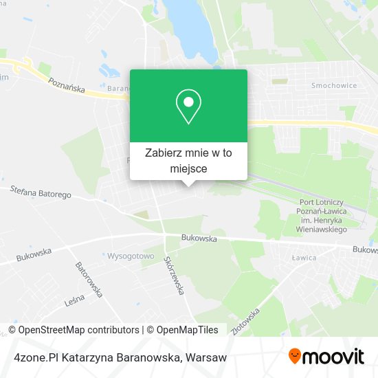 Mapa 4zone.Pl Katarzyna Baranowska