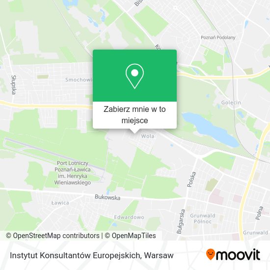 Mapa Instytut Konsultantów Europejskich