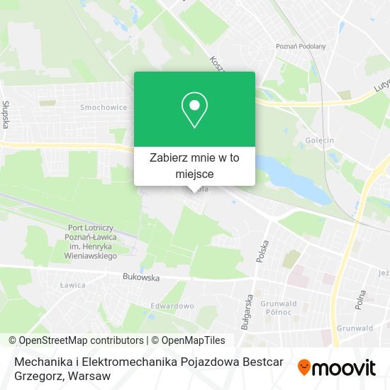 Mapa Mechanika i Elektromechanika Pojazdowa Bestcar Grzegorz