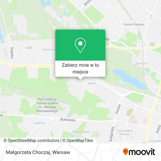 Mapa Małgorzata Choczaj