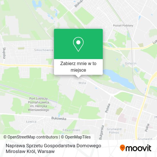 Mapa Naprawa Sprzetu Gospodarstwa Domowego Miroslaw Król