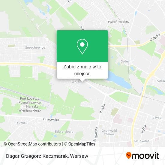 Mapa Dagar Grzegorz Kaczmarek