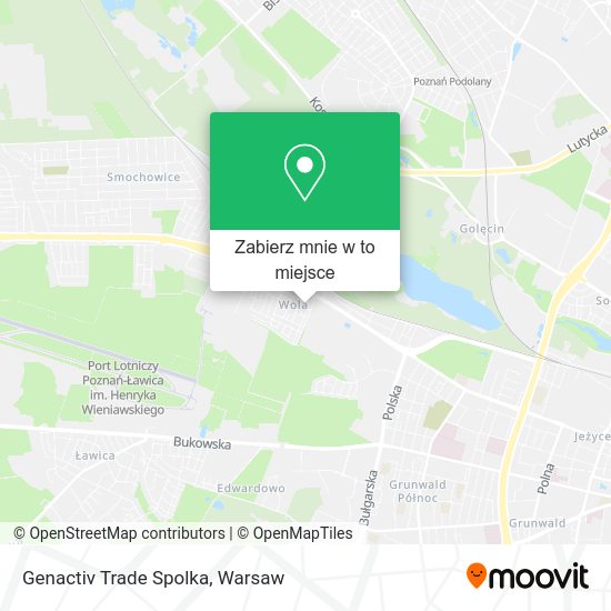 Mapa Genactiv Trade Spolka