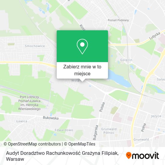 Mapa Audyt Doradztwo Rachunkowość Grażyna Filipiak