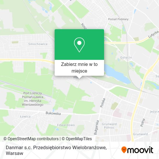 Mapa Danmar s.c. Przedsiębiorstwo Wielobranżowe