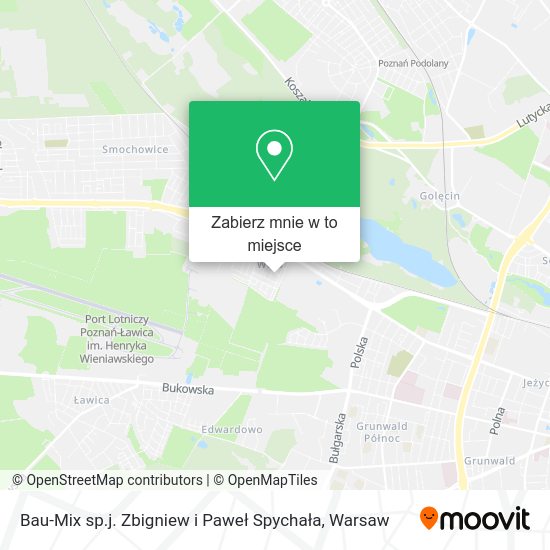 Mapa Bau-Mix sp.j. Zbigniew i Paweł Spychała