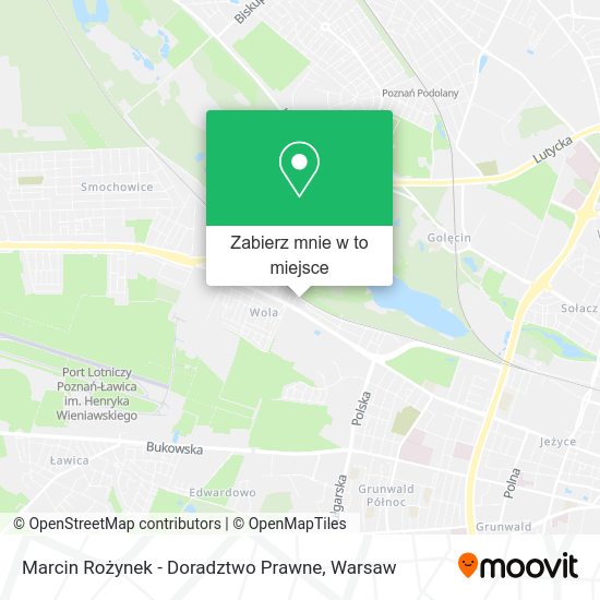 Mapa Marcin Rożynek - Doradztwo Prawne