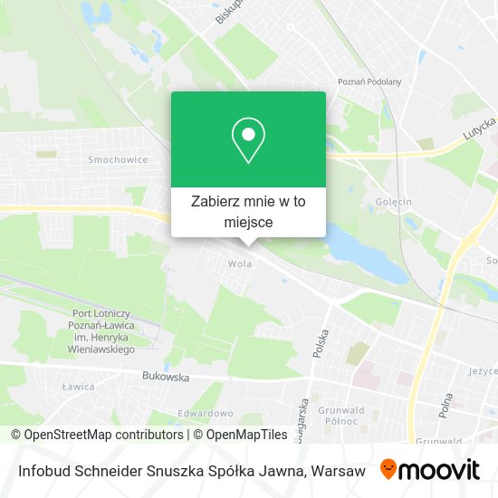 Mapa Infobud Schneider Snuszka Spółka Jawna