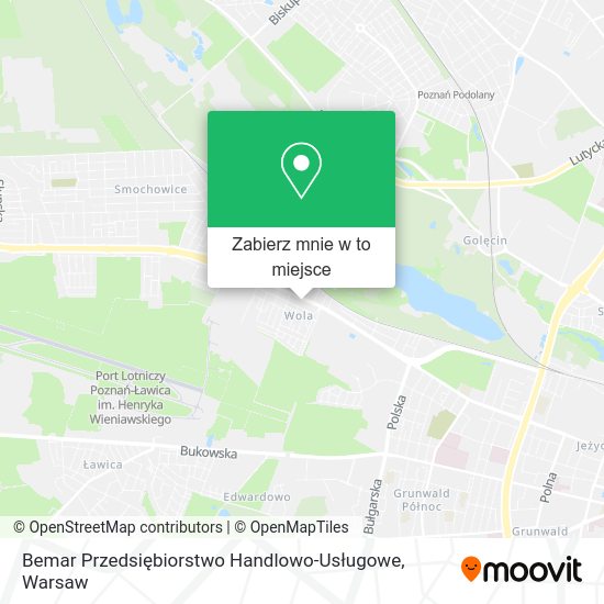 Mapa Bemar Przedsiębiorstwo Handlowo-Usługowe