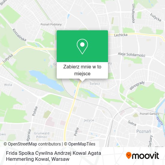 Mapa Frida Spolka Cywilna Andrzej Kowal Agata Hemmerling Kowal