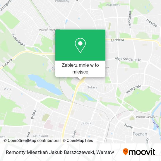 Mapa Remonty Mieszkań Jakub Barszczewski