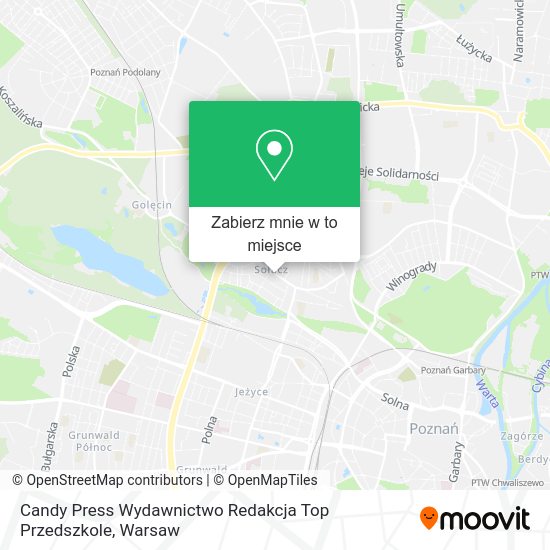 Mapa Candy Press Wydawnictwo Redakcja Top Przedszkole