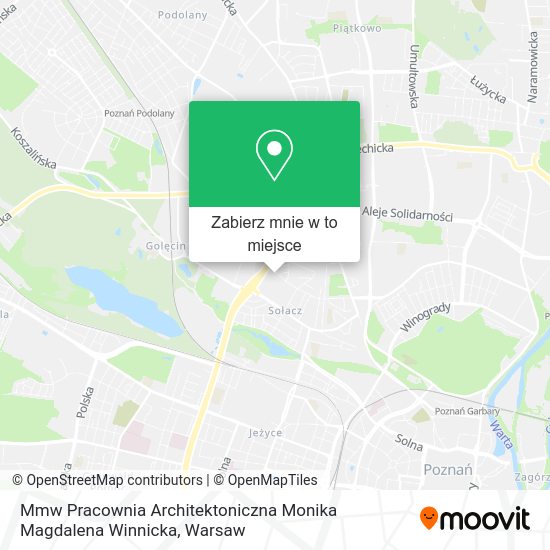 Mapa Mmw Pracownia Architektoniczna Monika Magdalena Winnicka