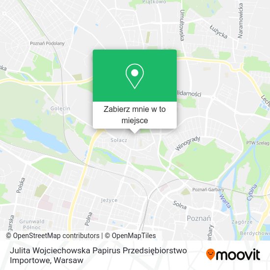 Mapa Julita Wojciechowska Papirus Przedsiębiorstwo Importowe