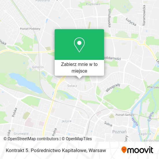 Mapa Kontrakt 5. Pośrednictwo Kapitałowe