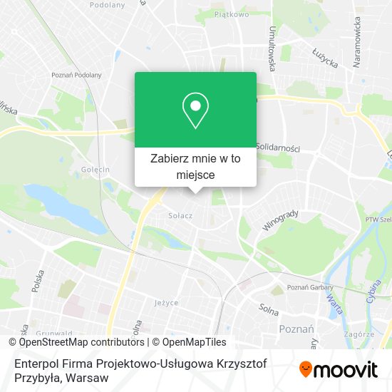 Mapa Enterpol Firma Projektowo-Usługowa Krzysztof Przybyła