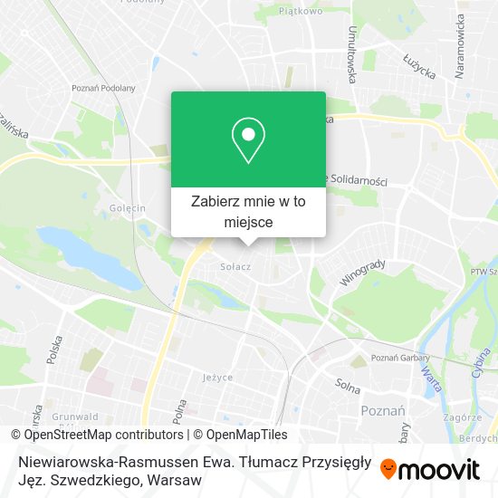 Mapa Niewiarowska-Rasmussen Ewa. Tłumacz Przysięgły Jęz. Szwedzkiego