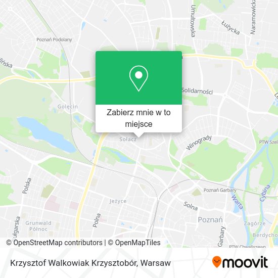 Mapa Krzysztof Walkowiak Krzysztobór