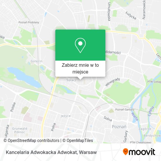 Mapa Kancelaria Adwokacka Adwokat