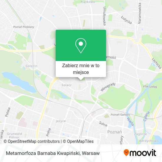 Mapa Metamorfoza Barnaba Kwapiński