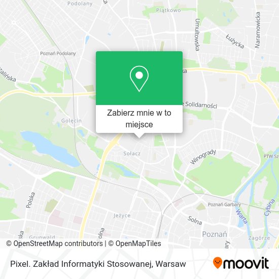 Mapa Pixel. Zakład Informatyki Stosowanej