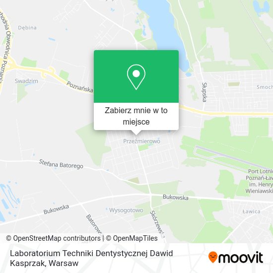 Mapa Laboratorium Techniki Dentystycznej Dawid Kasprzak