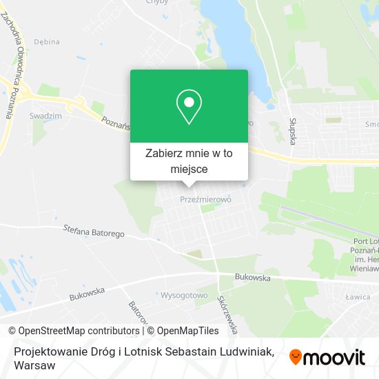 Mapa Projektowanie Dróg i Lotnisk Sebastain Ludwiniak