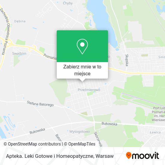 Mapa Apteka. Leki Gotowe i Homeopatyczne