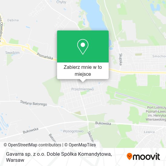 Mapa Gavarra sp. z o.o. Doble Spółka Komandytowa