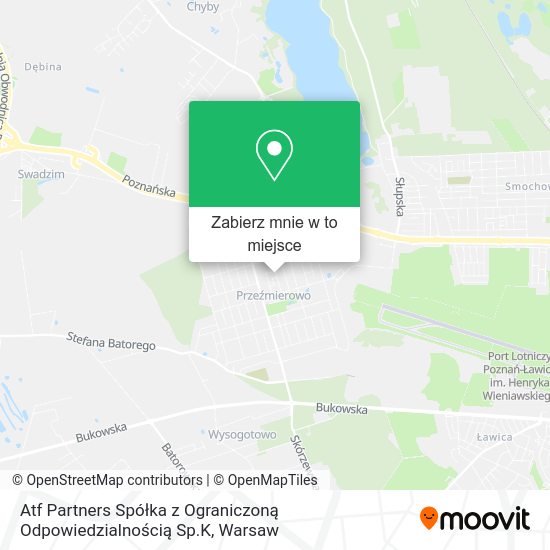 Mapa Atf Partners Spółka z Ograniczoną Odpowiedzialnością Sp.K