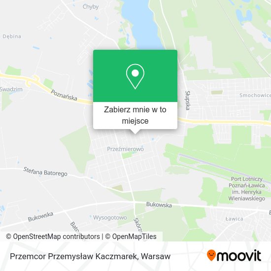 Mapa Przemcor Przemysław Kaczmarek