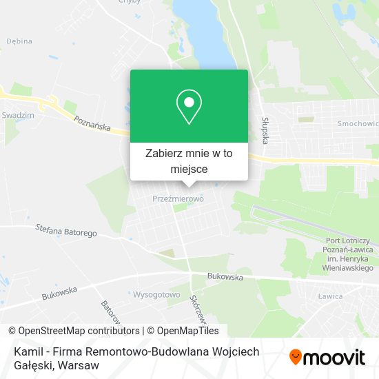 Mapa Kamil - Firma Remontowo-Budowlana Wojciech Gałęski