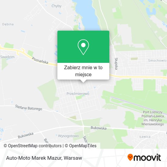 Mapa Auto-Moto Marek Mazur