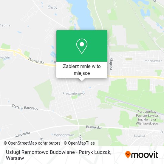 Mapa Usługi Remontowo Budowlane - Patryk Łuczak