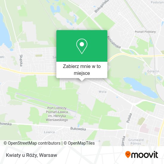 Mapa Kwiaty u Róży