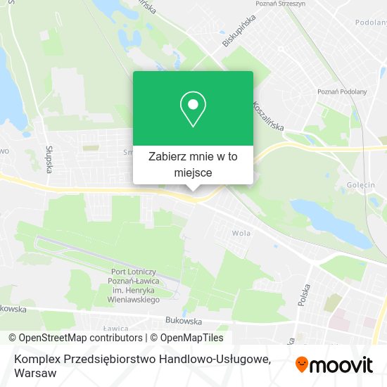 Mapa Komplex Przedsiębiorstwo Handlowo-Usługowe