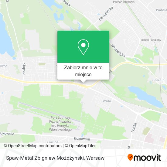 Mapa Spaw-Metal Zbigniew Możdżyński