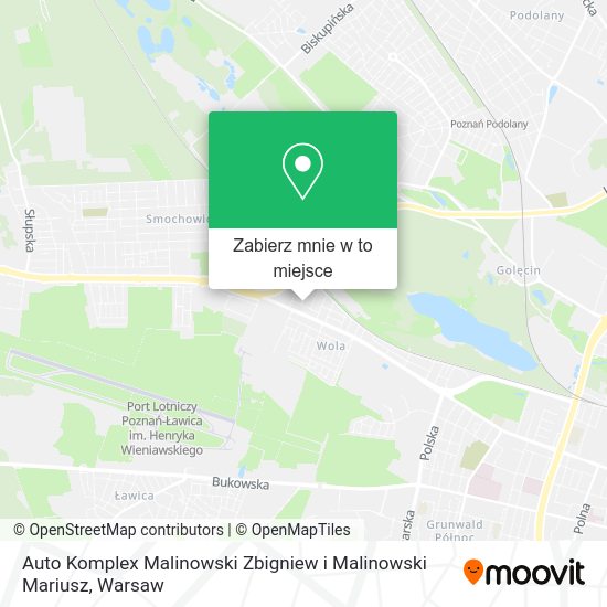 Mapa Auto Komplex Malinowski Zbigniew i Malinowski Mariusz