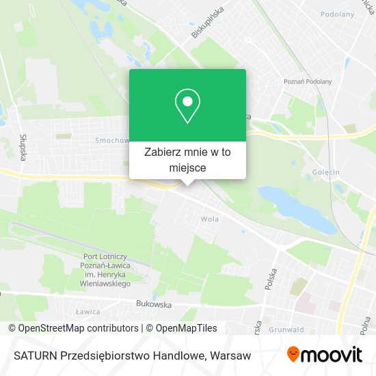 Mapa SATURN Przedsiębiorstwo Handlowe