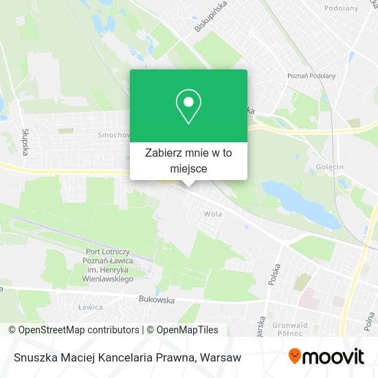 Mapa Snuszka Maciej Kancelaria Prawna