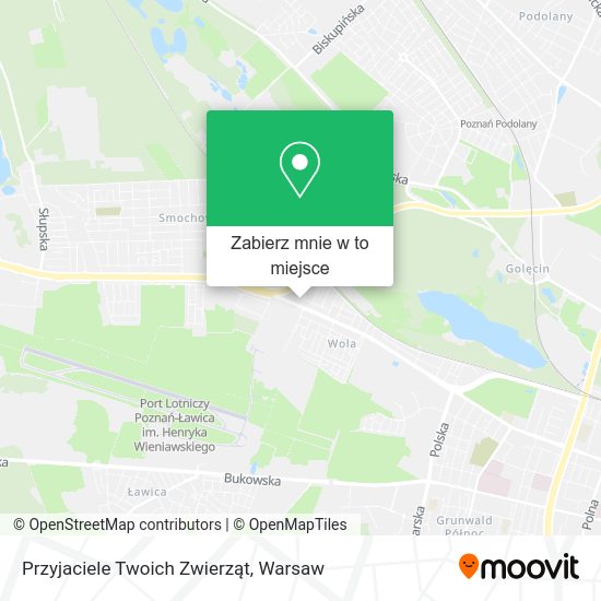 Mapa Przyjaciele Twoich Zwierząt