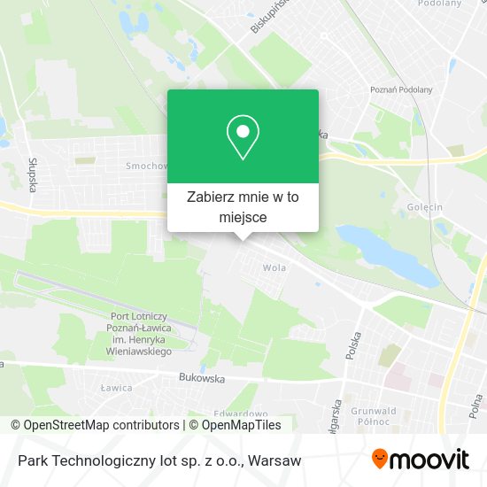 Mapa Park Technologiczny Iot sp. z o.o.