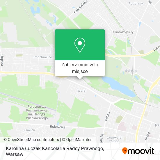 Mapa Karolina Łuczak Kancelaria Radcy Prawnego