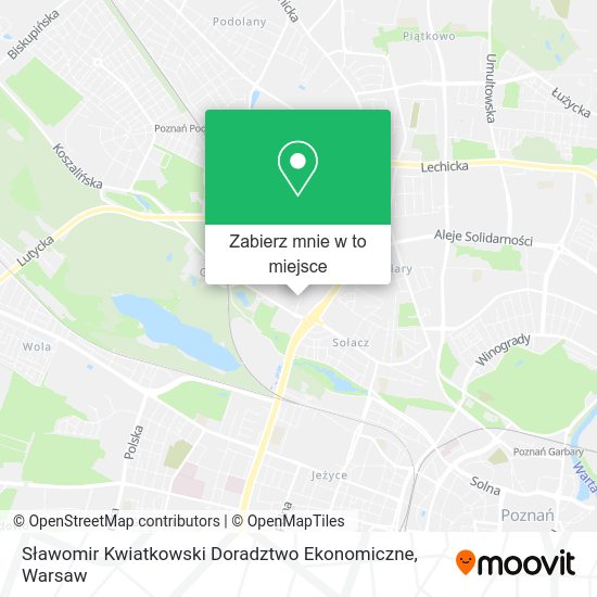 Mapa Sławomir Kwiatkowski Doradztwo Ekonomiczne