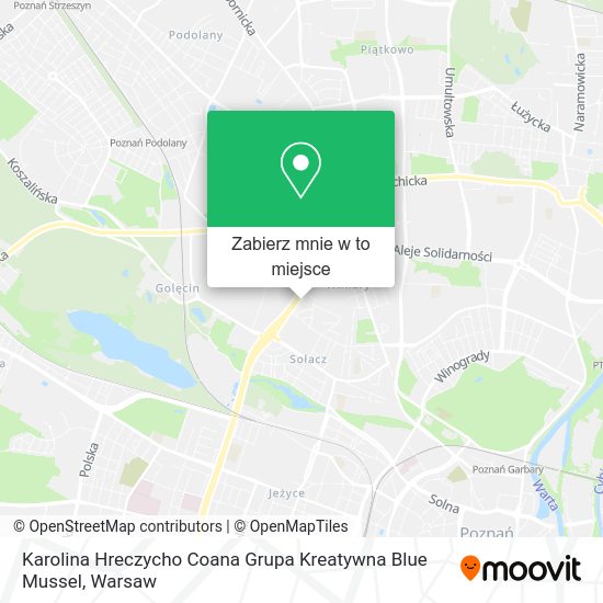 Mapa Karolina Hreczycho Coana Grupa Kreatywna Blue Mussel