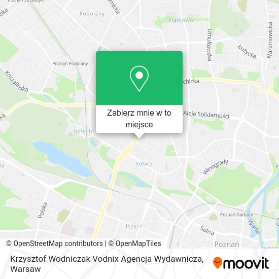 Mapa Krzysztof Wodniczak Vodnix Agencja Wydawnicza