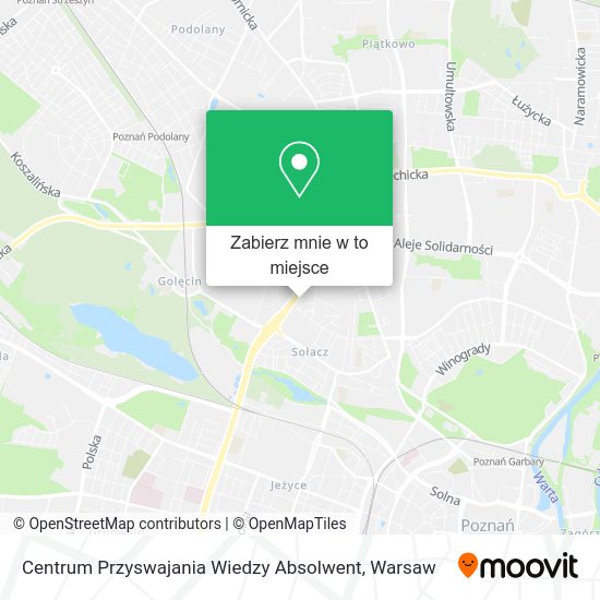 Mapa Centrum Przyswajania Wiedzy Absolwent