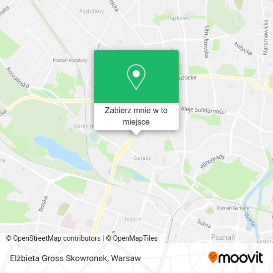 Mapa Elżbieta Gross Skowronek