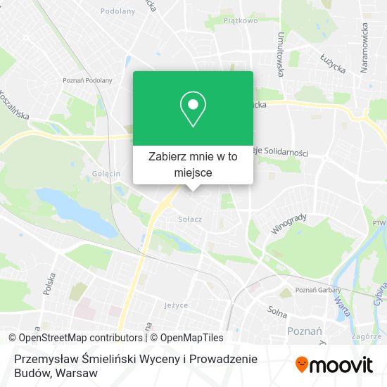 Mapa Przemysław Śmieliński Wyceny i Prowadzenie Budów