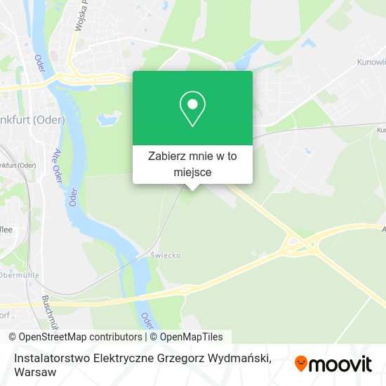 Mapa Instalatorstwo Elektryczne Grzegorz Wydmański